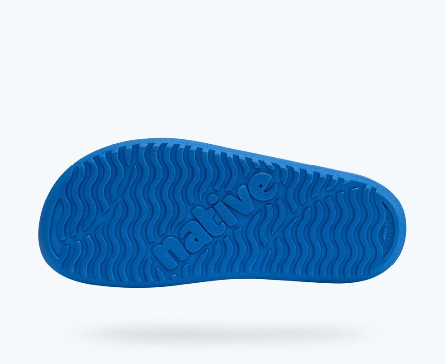 Native Frankie Sugarlite Sandalen Jungen Blau | 32RT12F1C