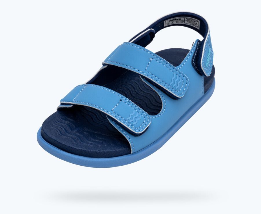 Native Frankie Sugarlite Sandalen Mädchen Blau | 3HMFX2F17