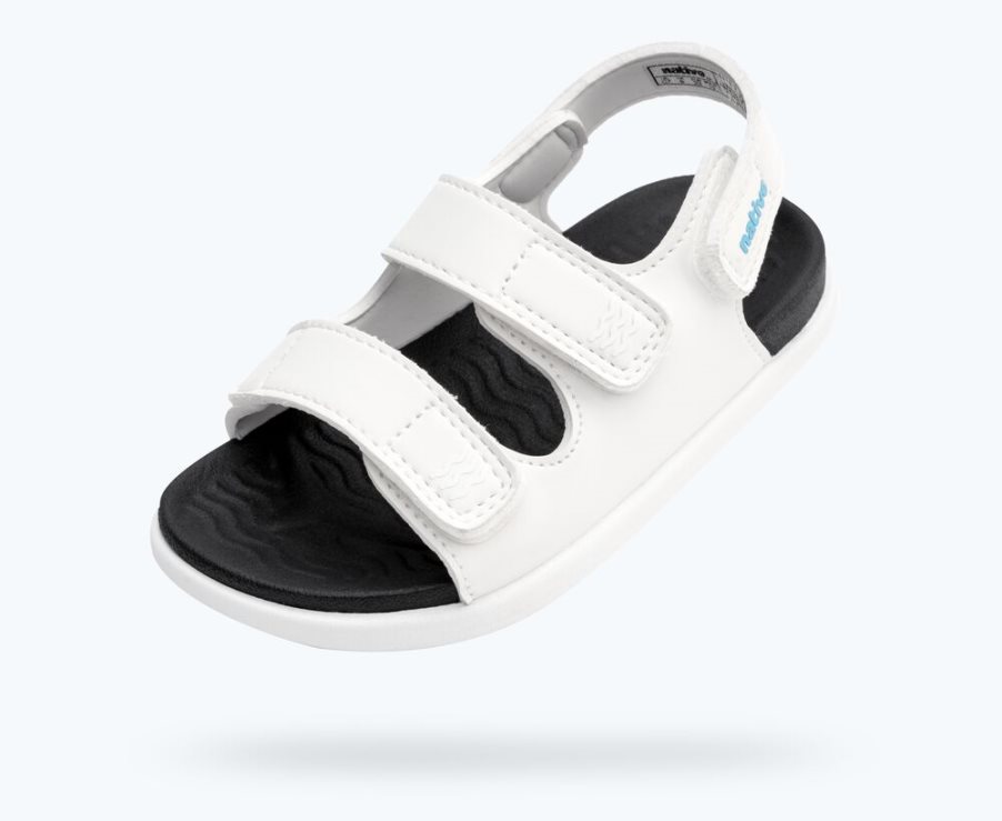 Native Frankie Sugarlite Sandalen Mädchen Weiß | ODKMZ3087