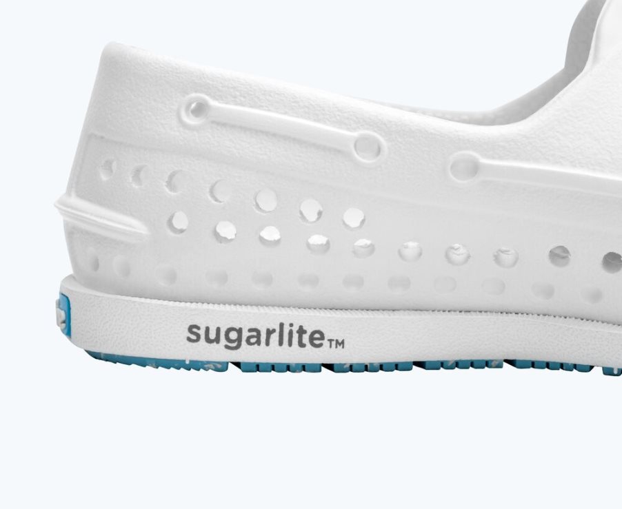 Native Howard Sugarlite Mokassins Jungen Weiß | EIWLY3807