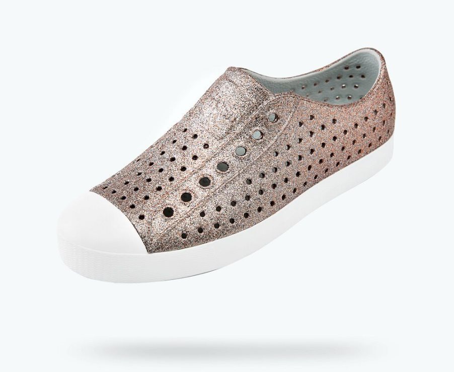 Native Jefferson Bling Schuhe Herren Gold | RKNJGC943