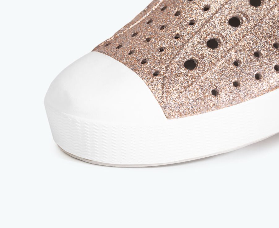 Native Jefferson Bling Schuhe Herren Gold | RKNJGC943