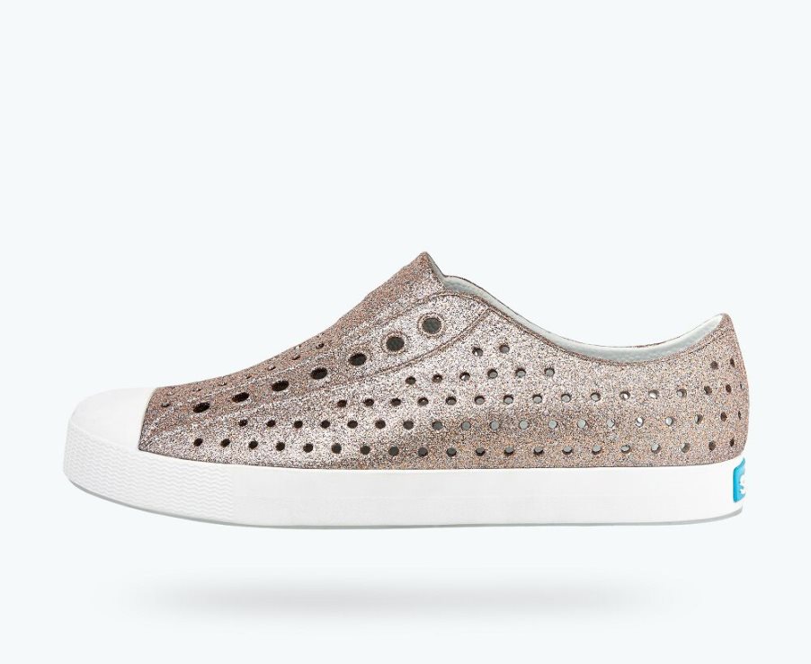 Native Jefferson Bling Schuhe Herren Gold | RKNJGC943