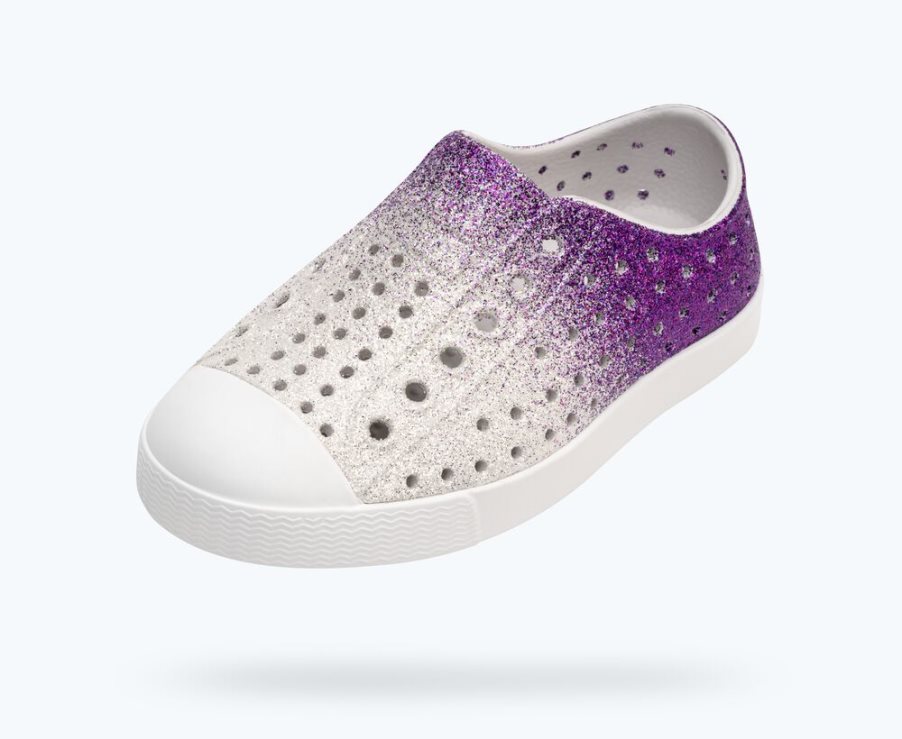 Native Jefferson Bling Schuhe Mädchen Lila | QKDLG9C82