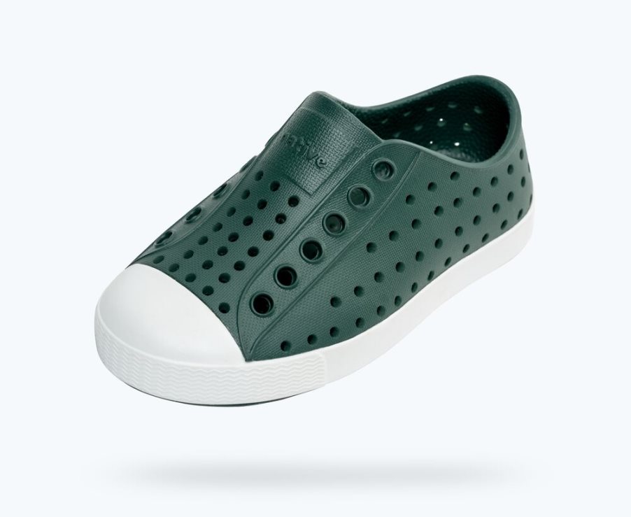Native Jefferson Schuhe Mädchen Dunkelgrün | KW1HE7038