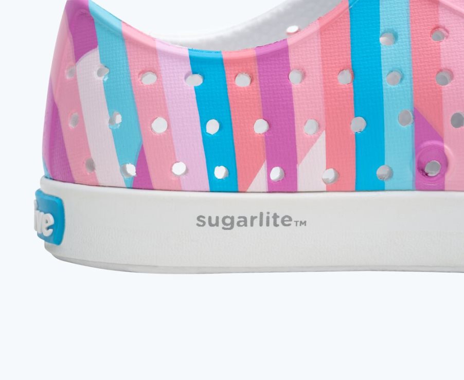 Native Jefferson Sugarlite Print Schuhe Mädchen Mehrfarbig | H3Y1W9374