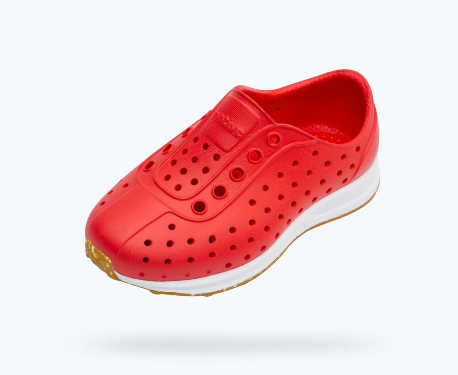 Native Robbie Sugarlite Sneakers Jungen Rot | PYUREF029