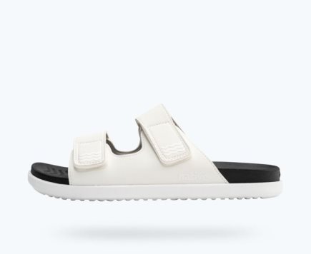 Native Frankie Sugarlite Sandalen Damen Weiß Schwarz | FENMWF317
