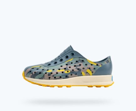Native Robbie Sugarlite Print Sneakers Jungen Camouflage | 3QWNT1234